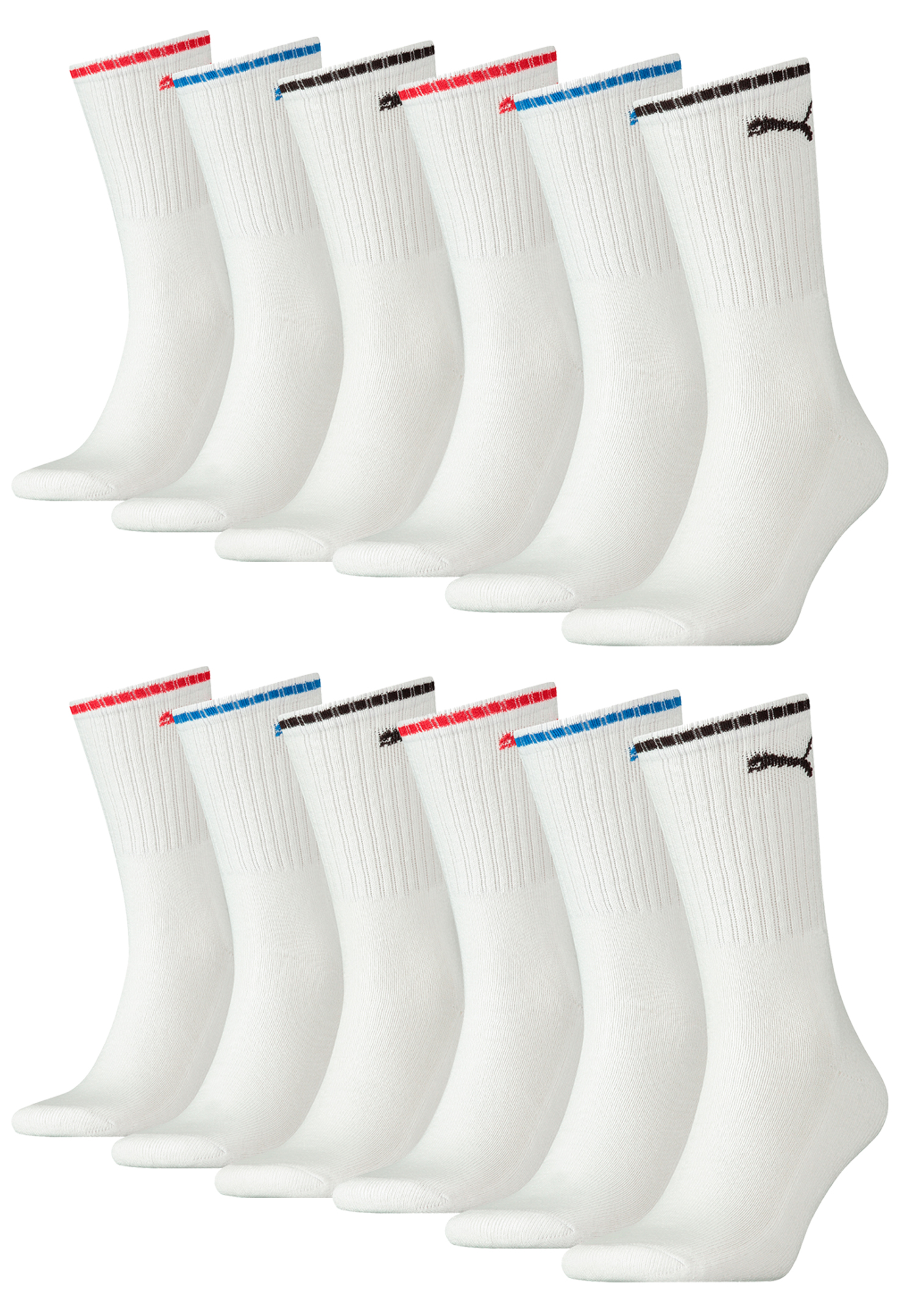 

Носки Puma CREW SOCK STRIPE 12 шт, белый