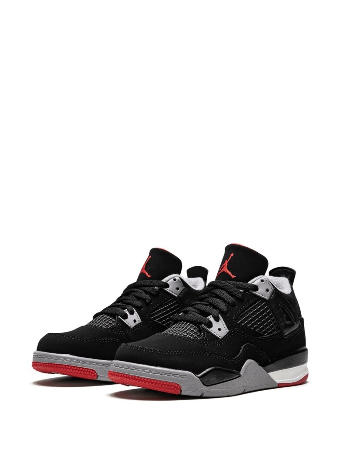 Кроссовки Jordan 4 Retro Jordan Kids, черный — фото 2