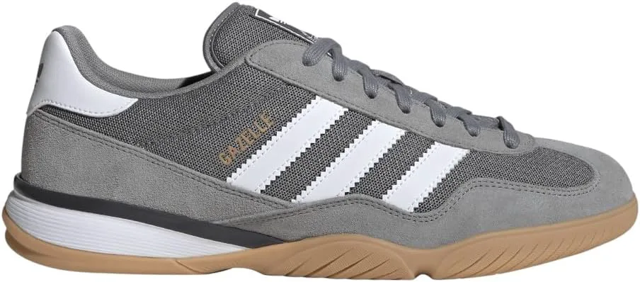 Мужские кроссовки Adidas Gazelle Sala на шнуровке повседневные - серые, серый