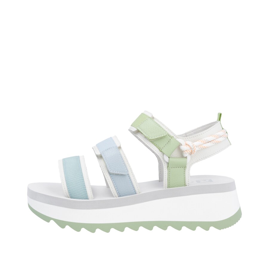 Сандалии с ремешками Rieker Sport, цвет Opal/Light blue