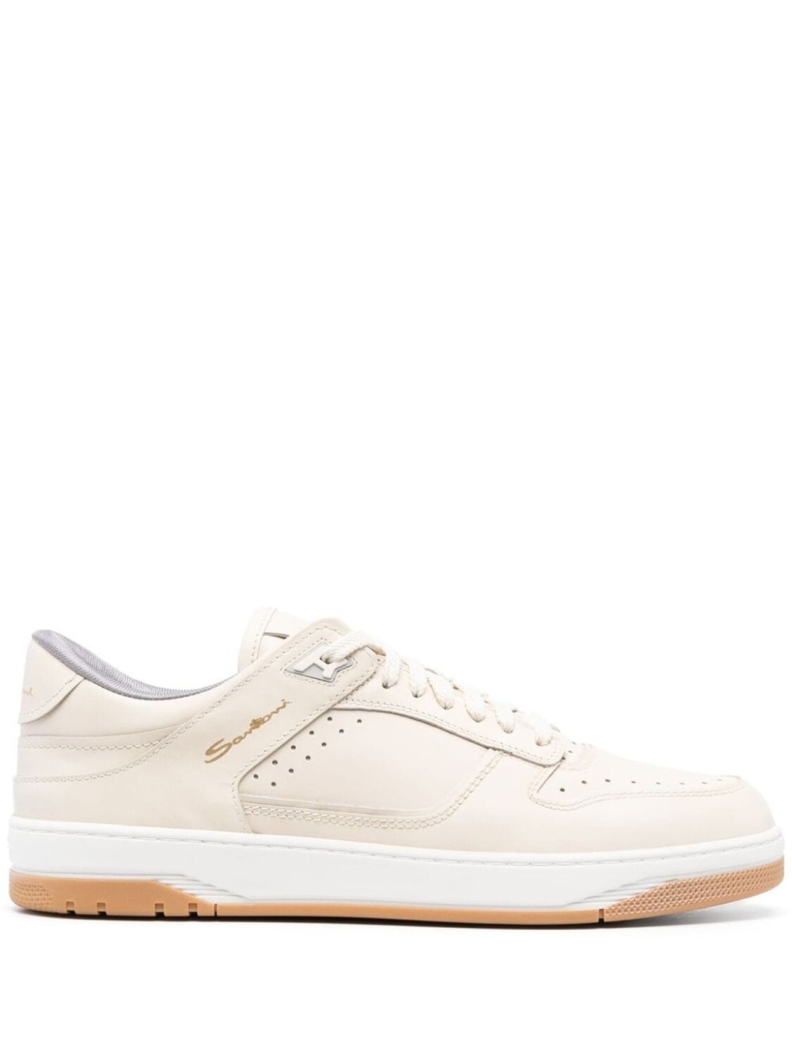 

Кроссовки Santoni Lace-up, белый