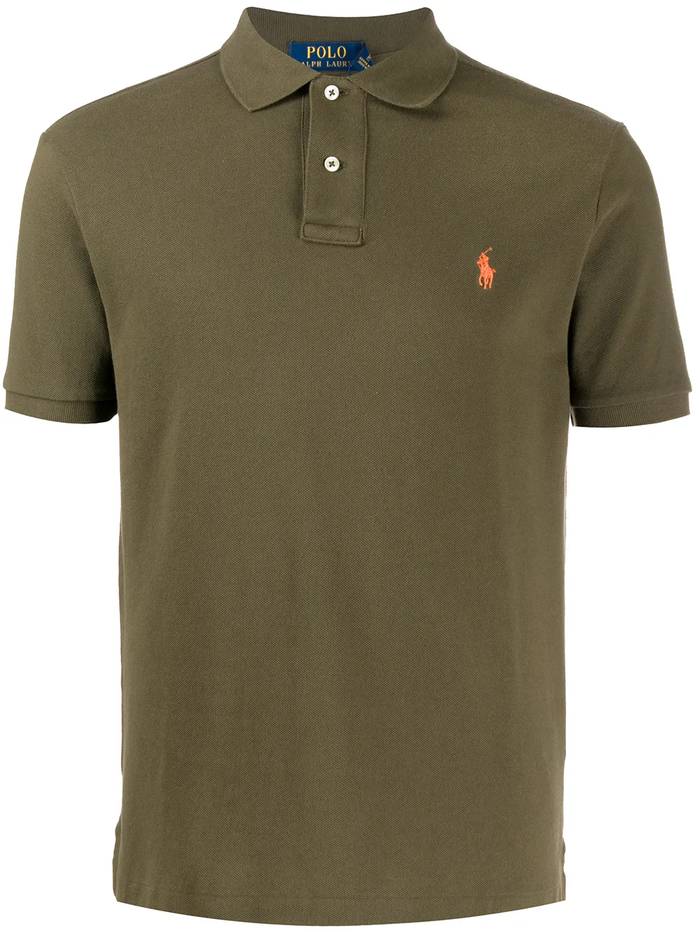 

Рубашка-поло из ткани пике POLO RALPH LAUREN, зеленый