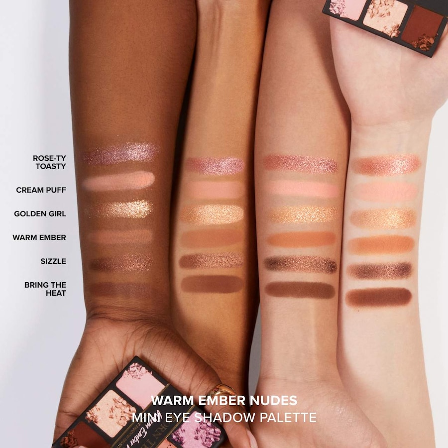 Мини-палетка теней для век Born This Way, вдохновленная цветом лица. Too Faced, Warm Ember Nudes — фото 2