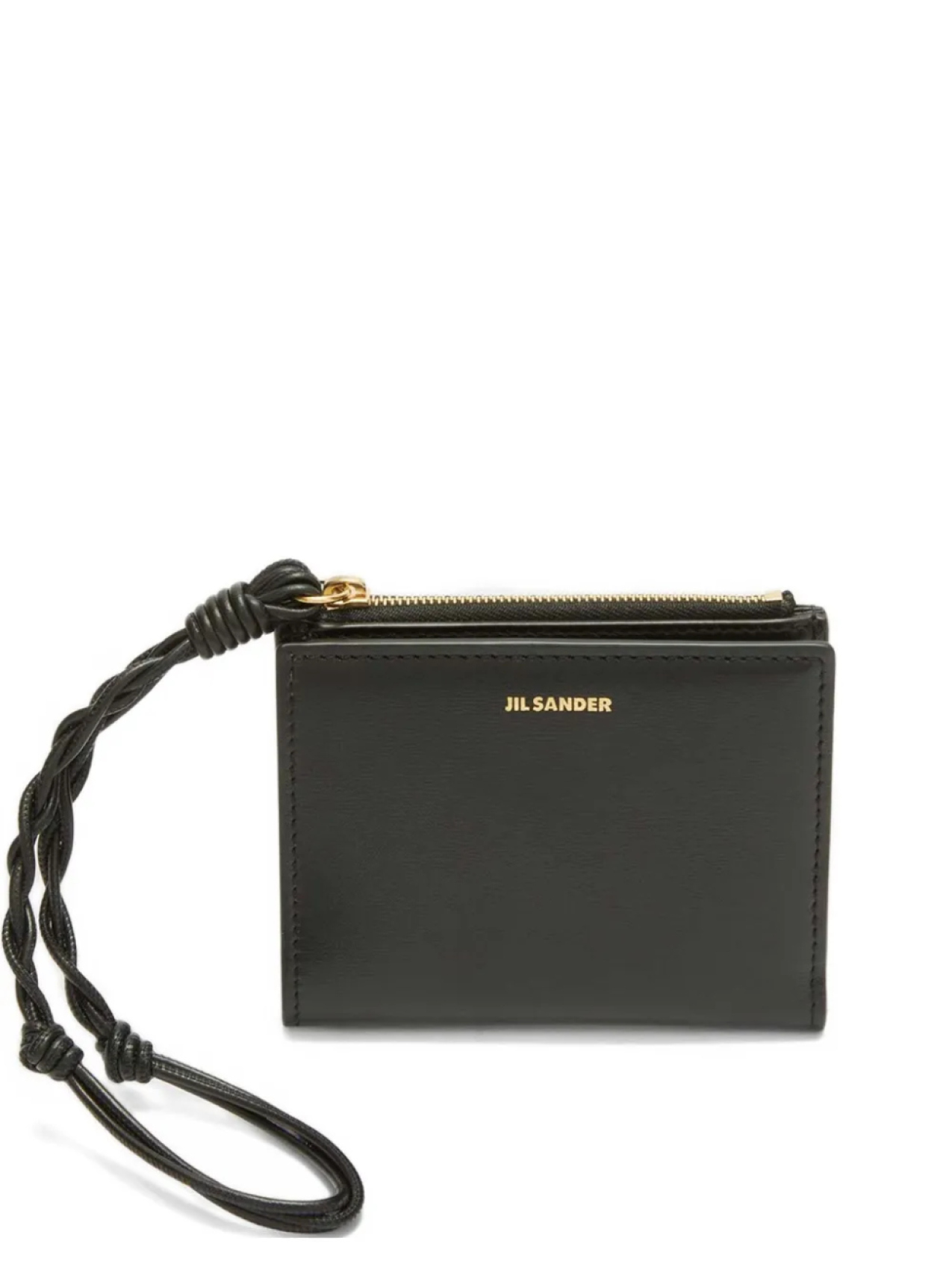 

Кошелек с логотипом Jil Sander, черный