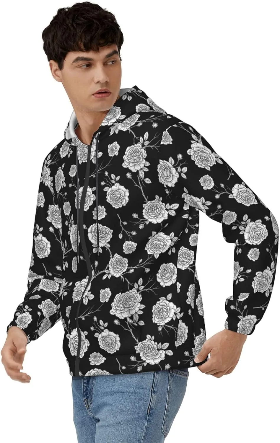 

Мужской худи с капюшоном Casual Long Sleeve KATVEESC