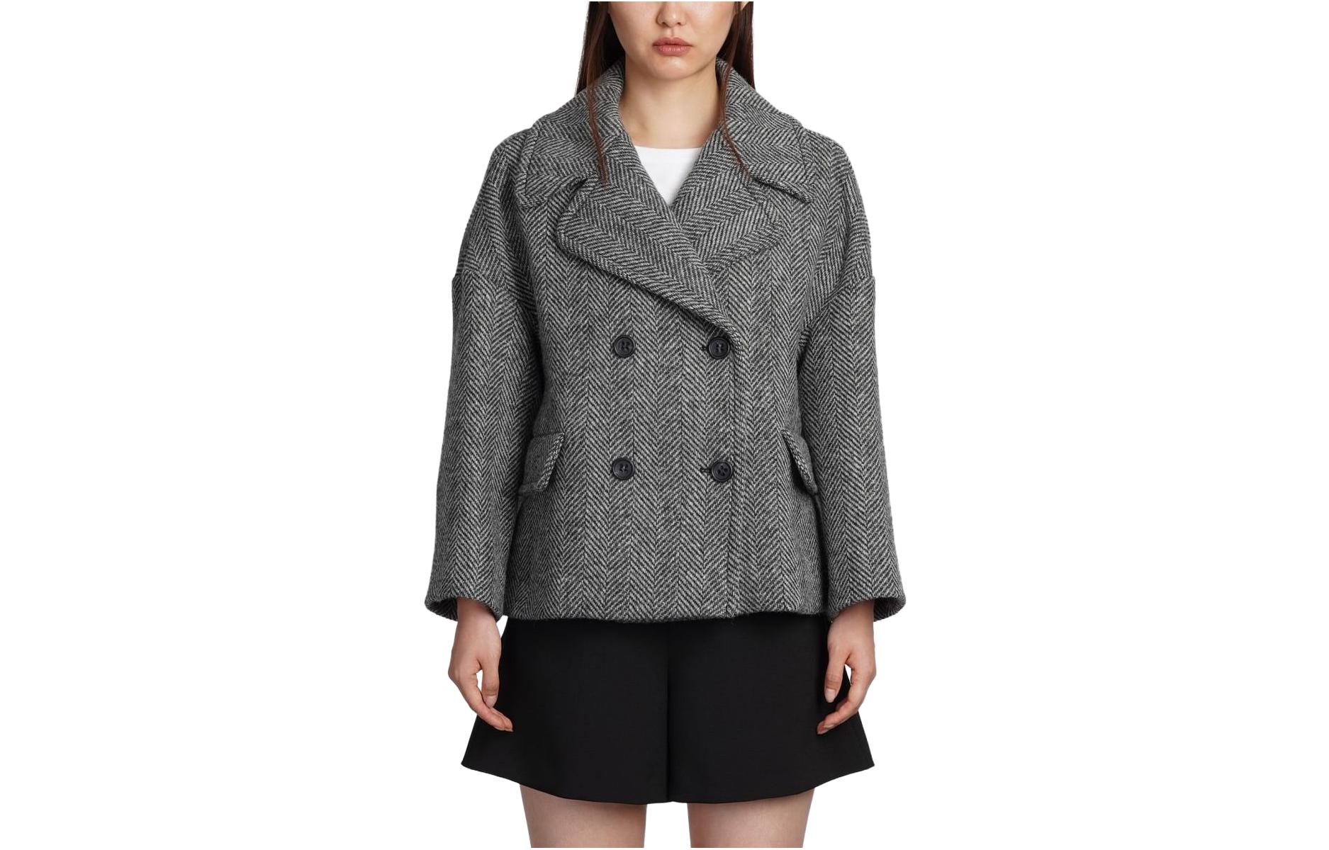 

RED VALENTINO Женское серое пальто, Gray