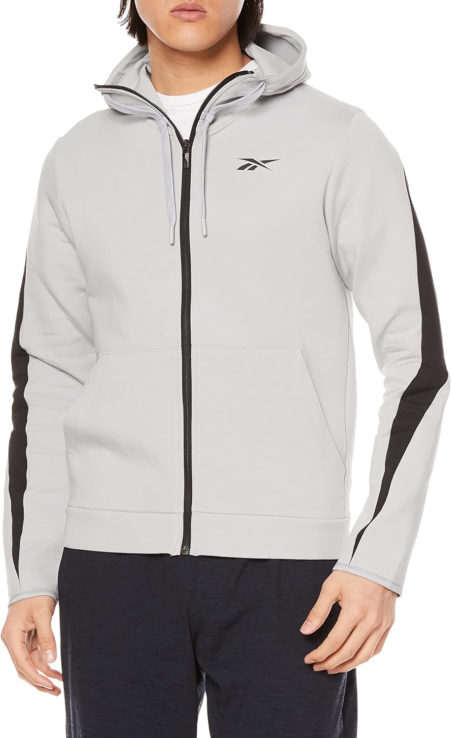 

Мужская толстовка Reebok Dream Blend с капюшоном на молнии, серый