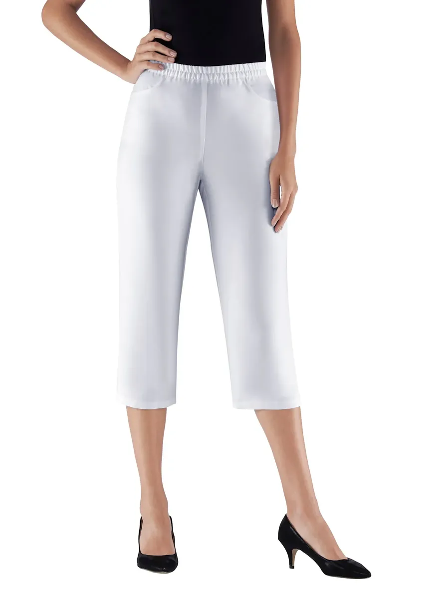 

Классические базовые капри Classic Basics, белый