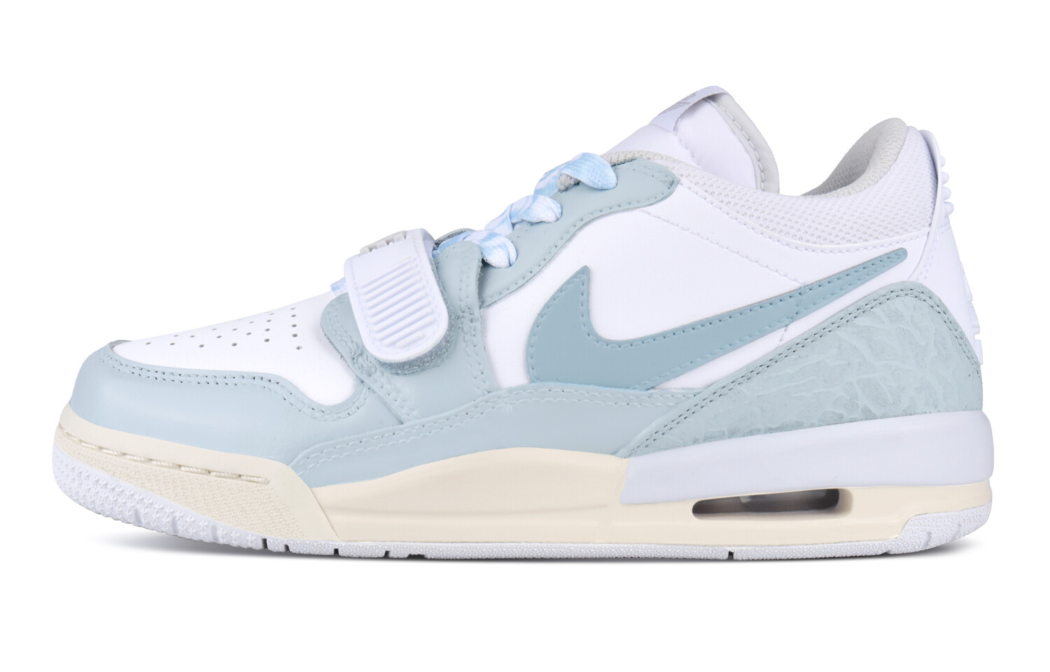 

Кроссовки Jordan Legacy 312 Vintage Basketball Shoes Women's Low-top White/Royal Blue/Fern Green, синий/белый
