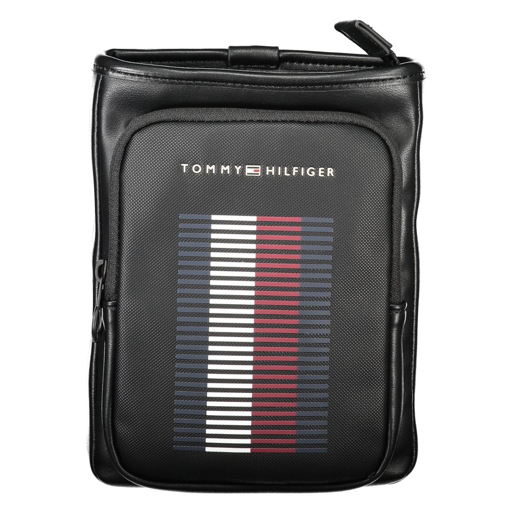 

Черная полиэтиленовая мужская сумка через плечо Tommy Hilfiger