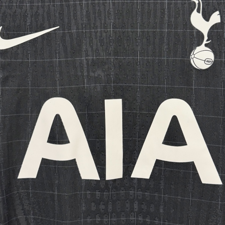 Футболка Tottenham Hotspur 2025/26 выездная мужская Dri FIT Adv футбольная аутентичная Nike, черный — фото 4