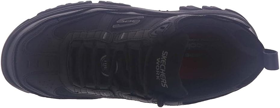 Мужские оксфорды Skechers Work Burgin-Sawda, черный — фото 2