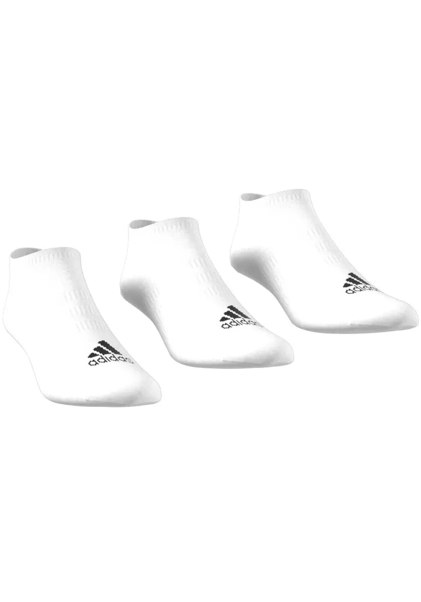 Функциональные носки adidas Performance "ТОНКИЕ И ЛЕГКИЕ НОСКИ NOSHOW, 3 ПАРЫ" (3 пары), белый — фото 2