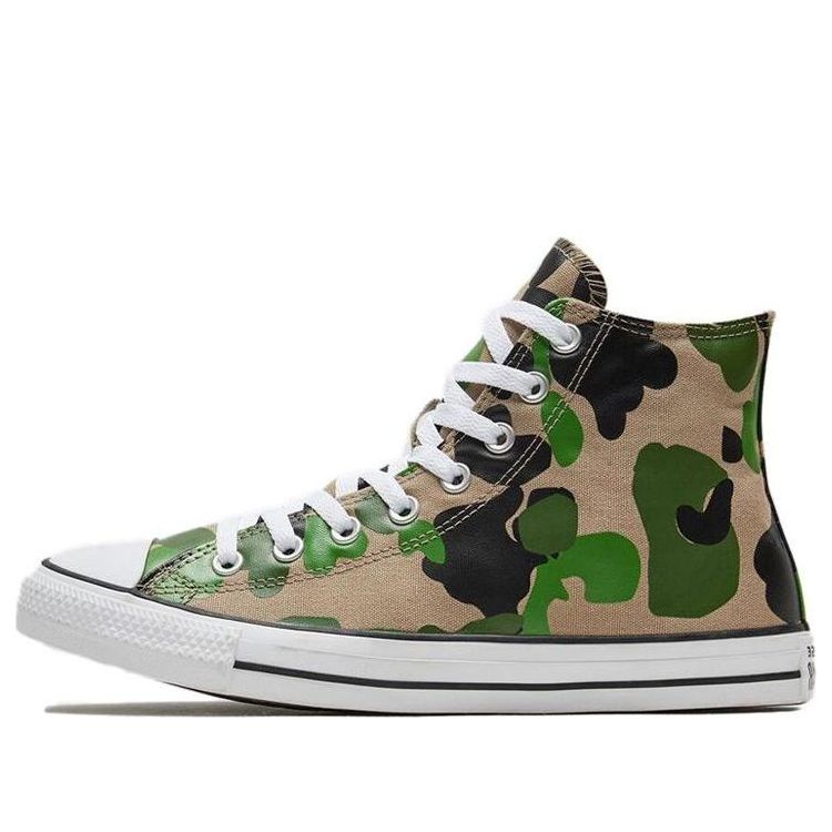 

Кеды Converse Chuck Taylor All Star High 'Archival Camo', зеленый