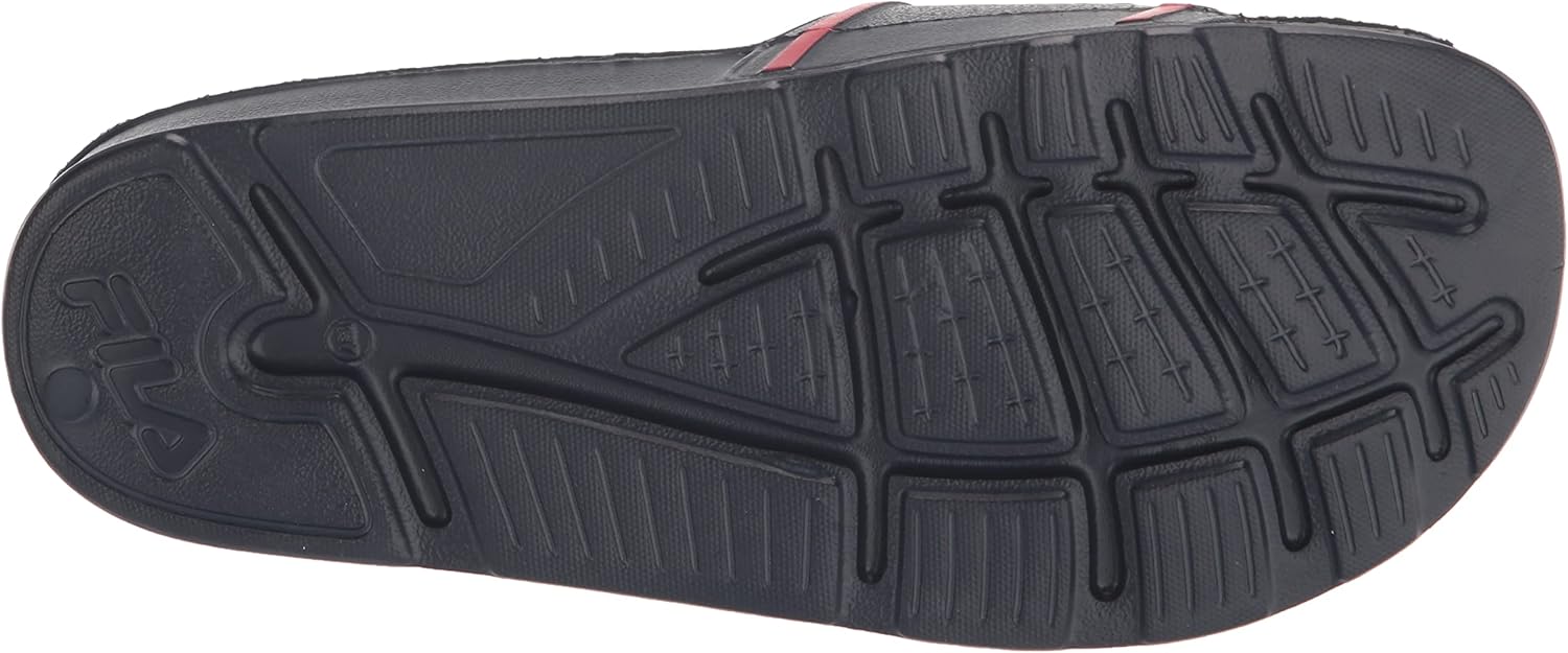 Детские сандалии Fila Sleek Slide StSlide, красный/синий — фото 4