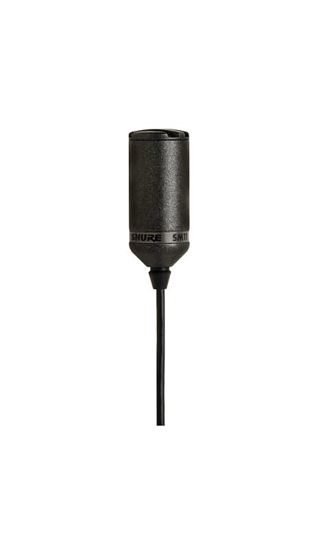 

Микрофон петличный Shure SM11 Omnidirectional Dynamic Lavalier Mic