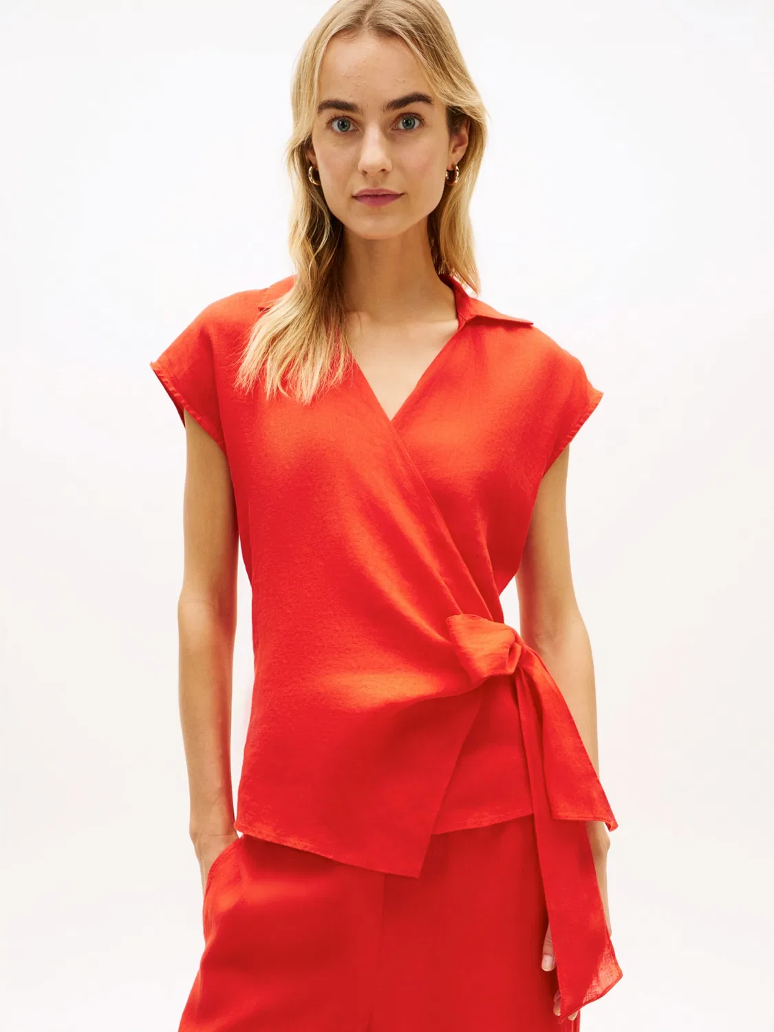 Блузка Tommy Hilfiger, Dark Orange — фото 2