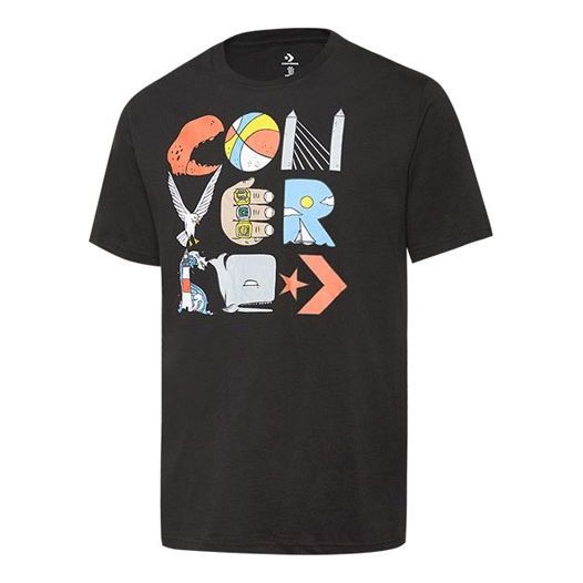 

Футболка Converse WRECKING Crew ART Tee Black, черный