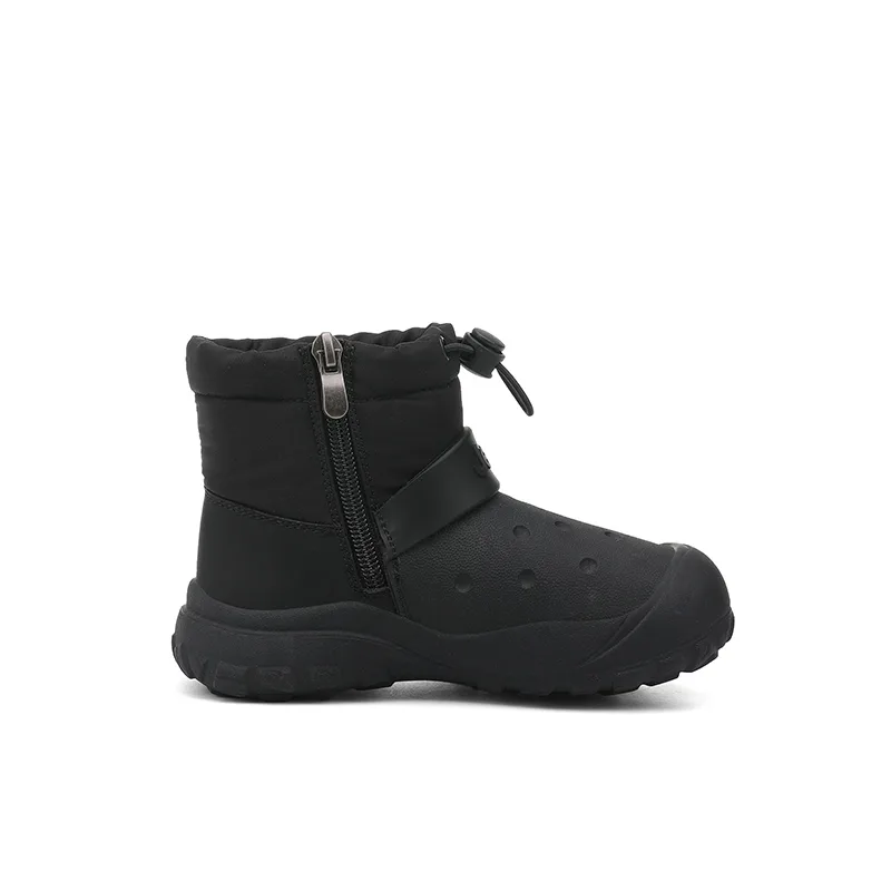 Детские зимние ботинки mid top с противоскользящей подошвой, водонепроницаемые, утепленные Jeep, розовый-Fleece-Lined — фото 4