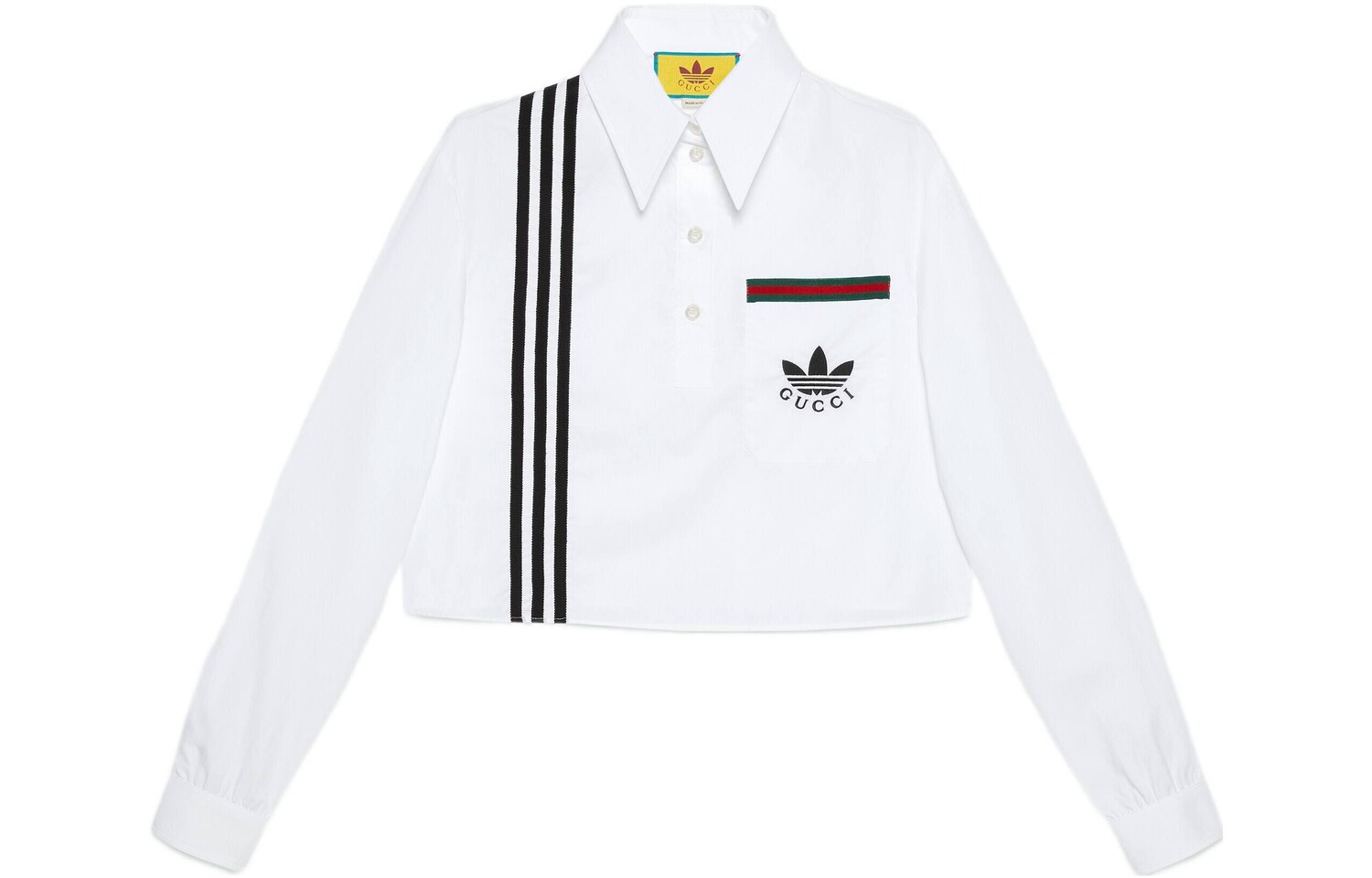 

Женская рубашка Adidas X Gucci, белый