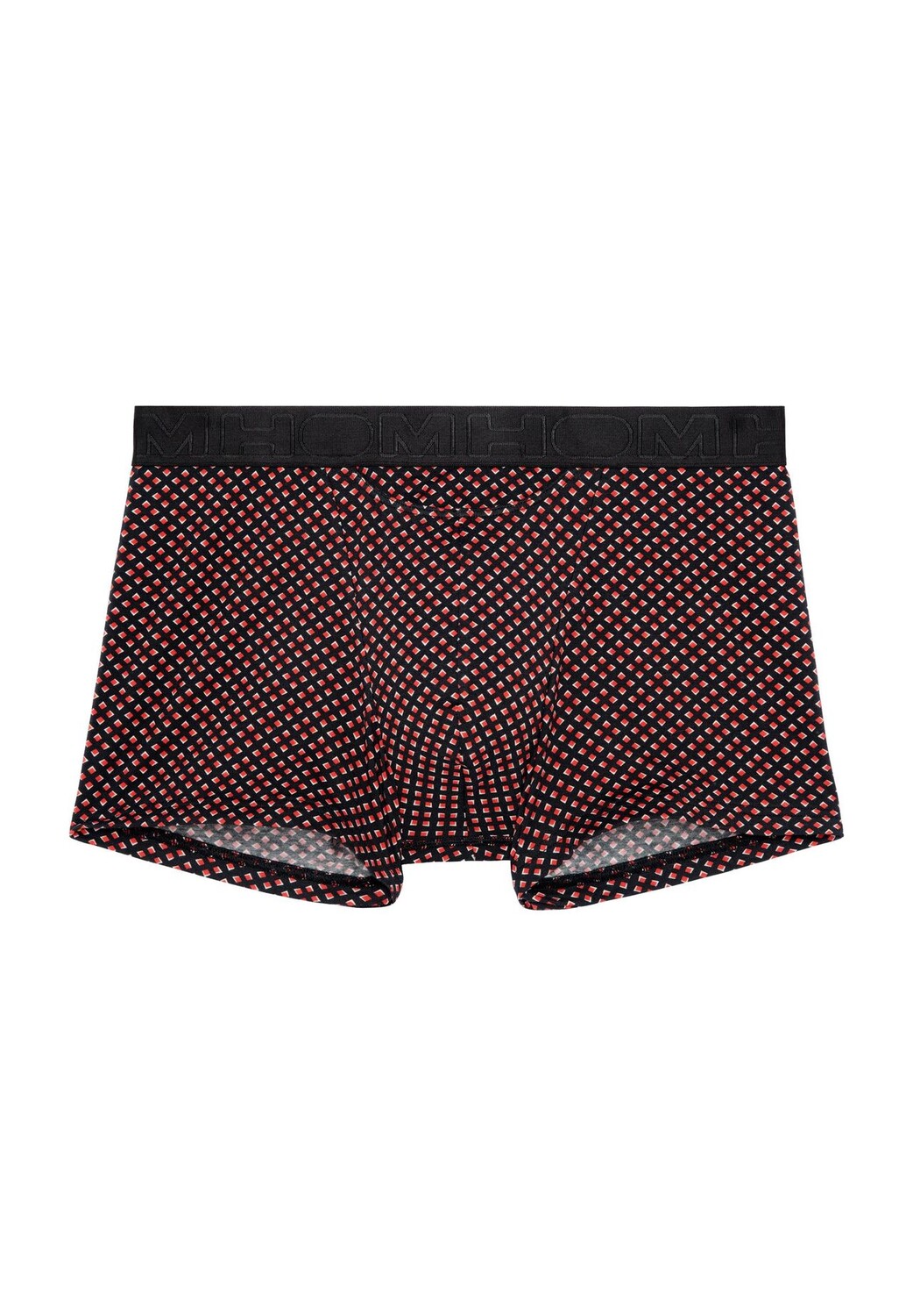 

Брюки короткие, мужские на поясе с логотипом HOM, цвет I004 Black Print