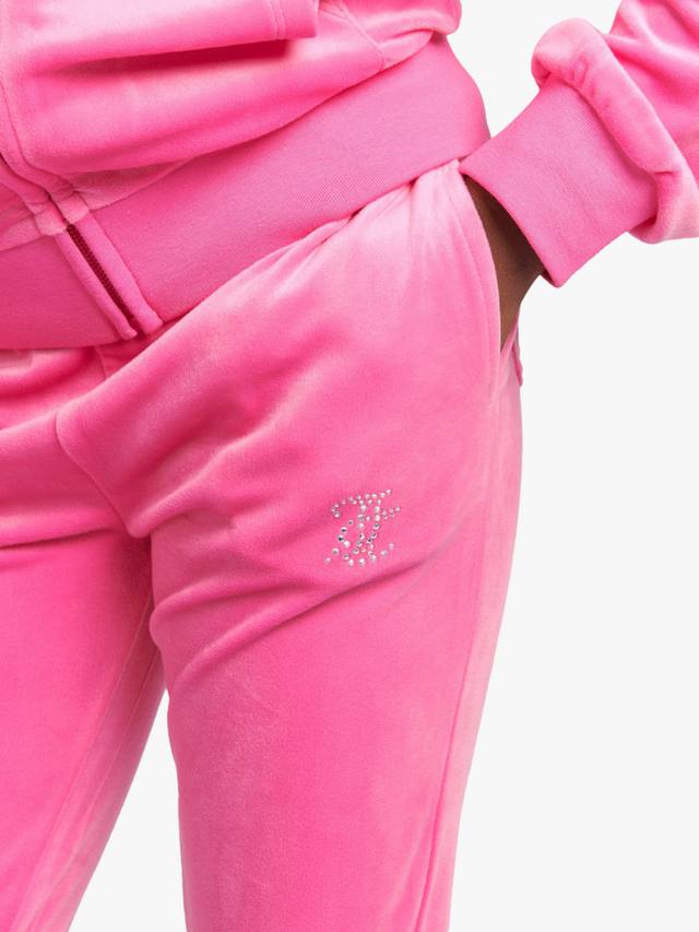 Детские бриджи буткат с пайетками Juicy Couture, Fuchsia — фото 3