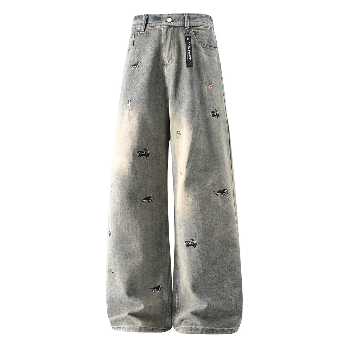 

Джинсы Unisex Moderate Straight Fit X1617, светло-синий jeans