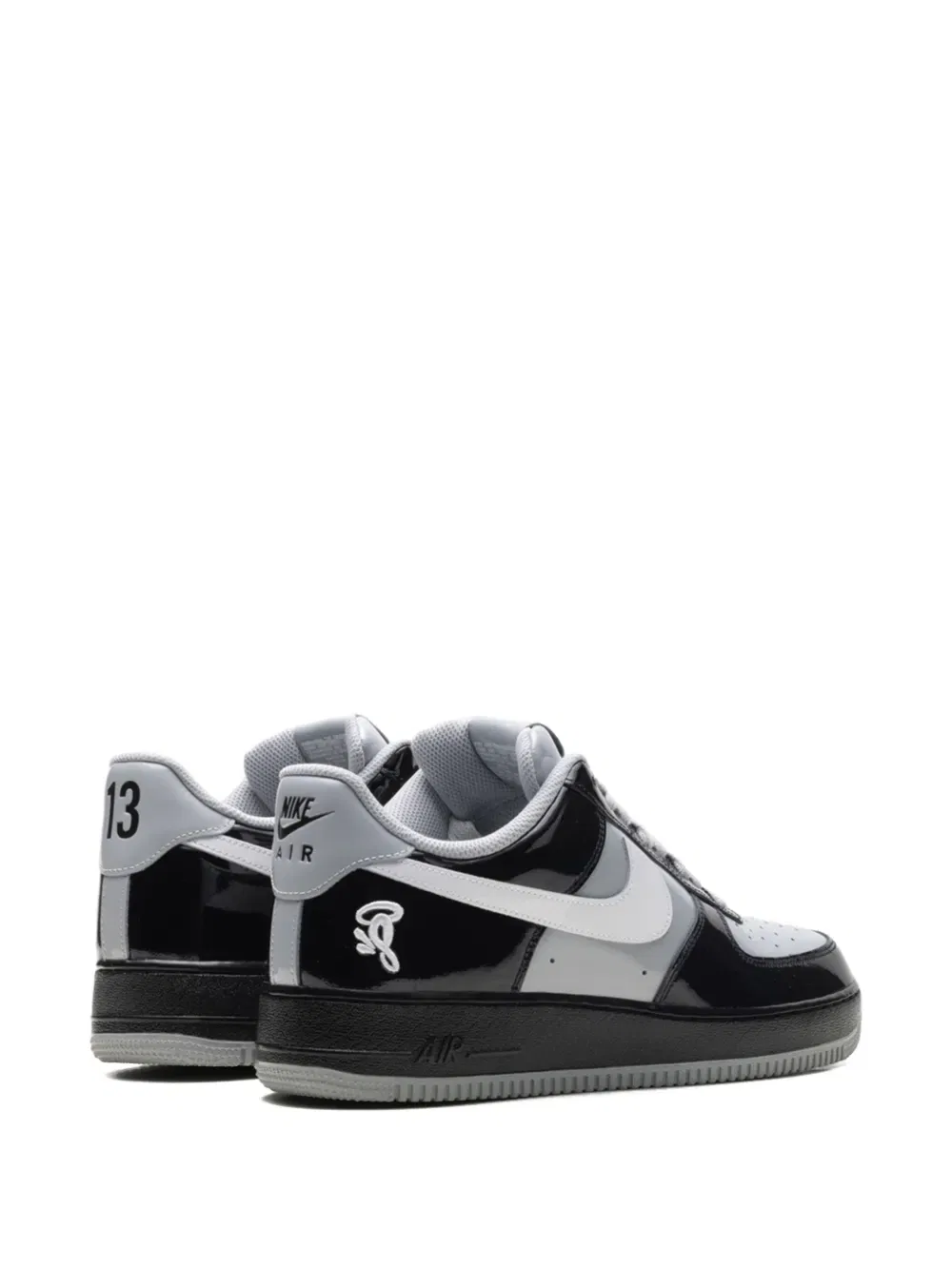 Кроссовки Air Force 1 Low x Central Cee Nike, черный — фото 3