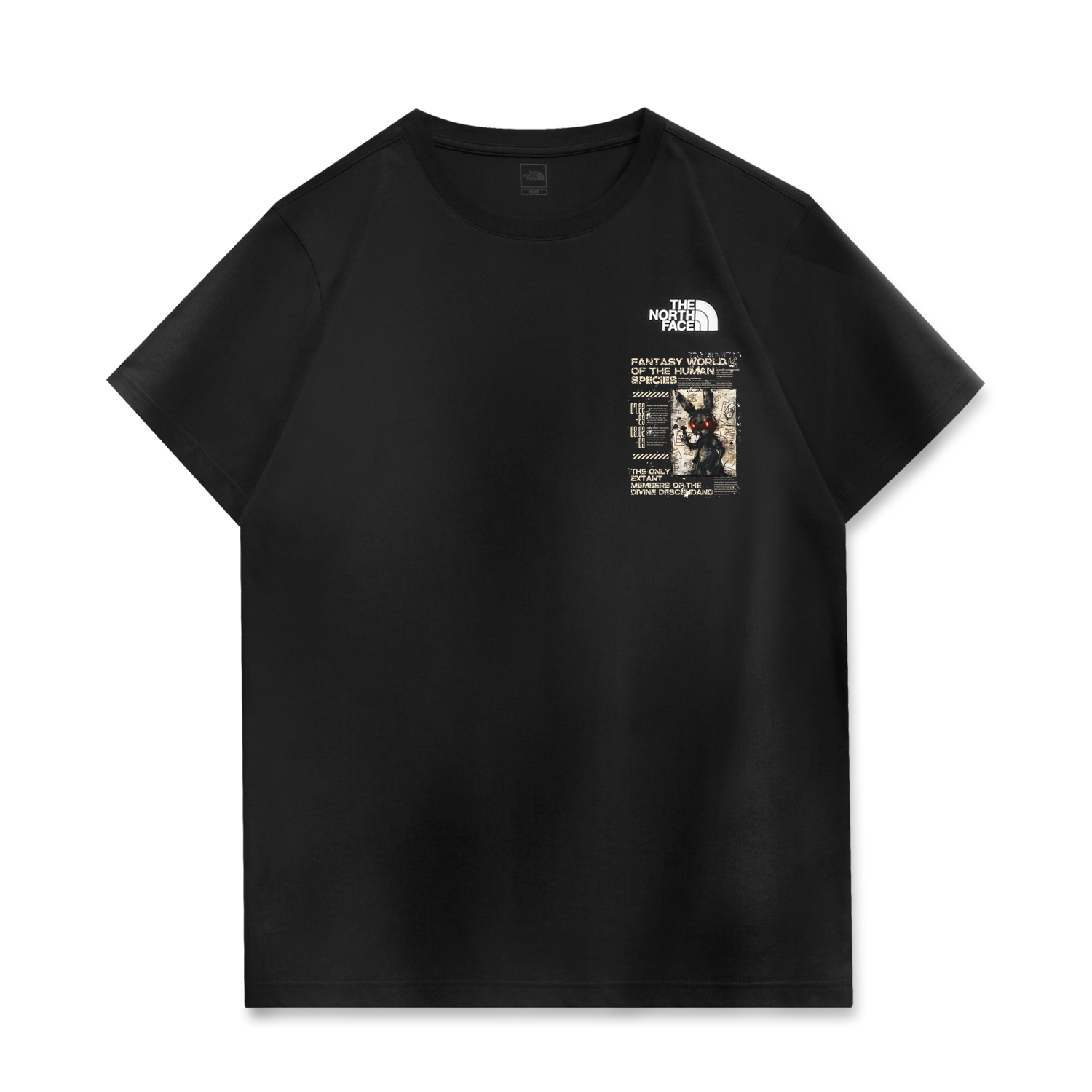 

THE NORTH FACE Футболка унисекс черная, Черный, THE NORTH FACE Футболка унисекс черная