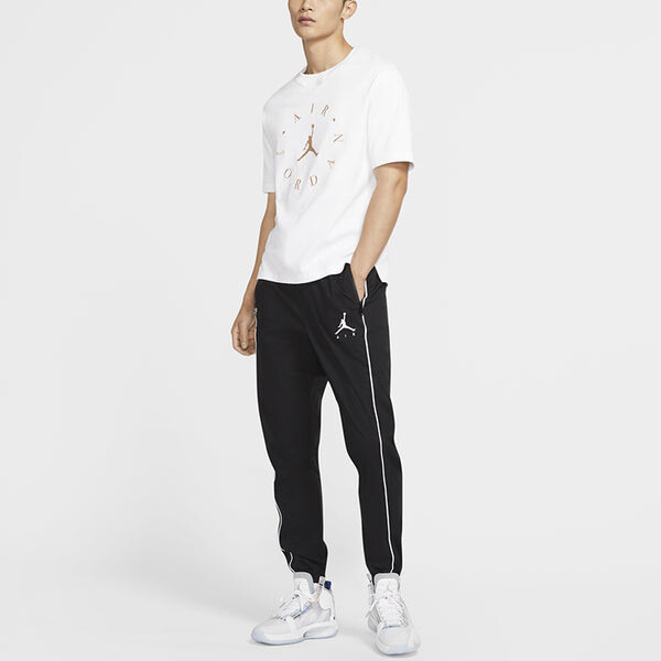 Спортивные штаны Air Jordan Jumpman Woven Bundle Feet Sports Pants Black, черный — фото 3
