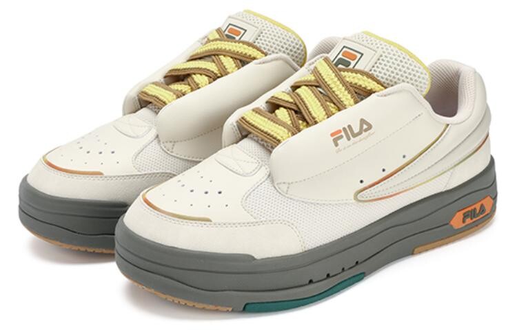 Обувь для скейтбординга Mix Men Low-top, мужские кроссовки, Off White Fila — фото 3