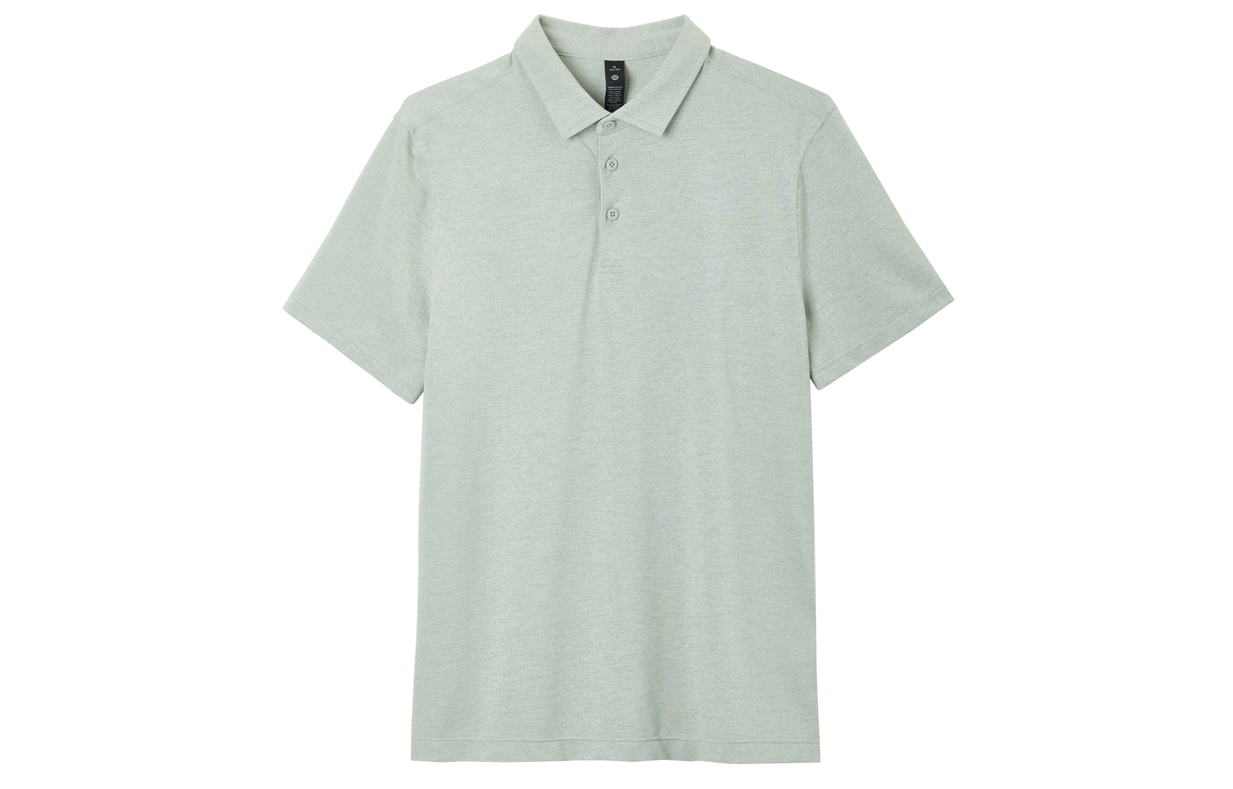 

Рубашка-поло мужская Lululemon, Mixed Oil Gray/Heathered Oil Grey