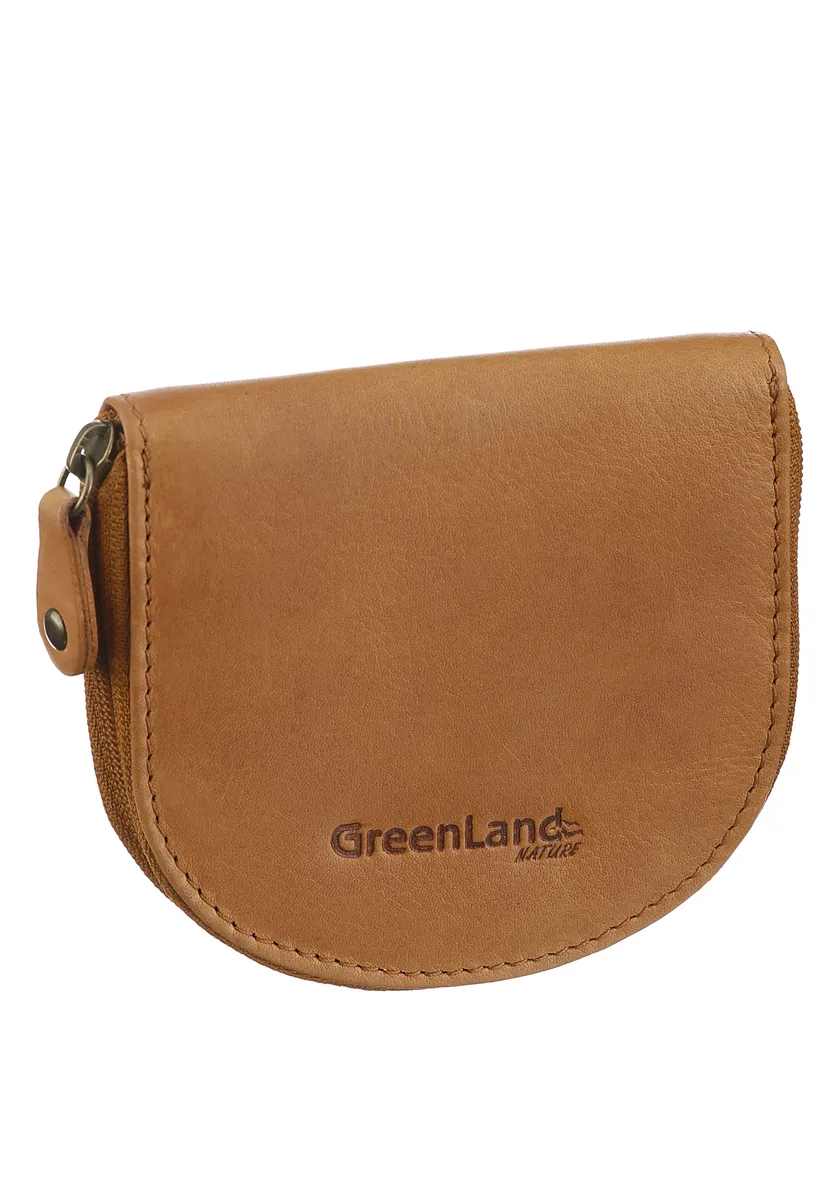 

Кошелек GreenLand Nature из высококачественной кожи, цвет Cognac