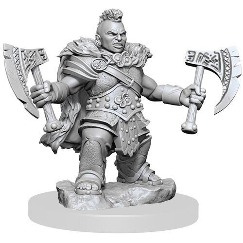 

Миниатюра WizKids/NECA D&D Frameworks: W1 Female Dwarf Barbarian