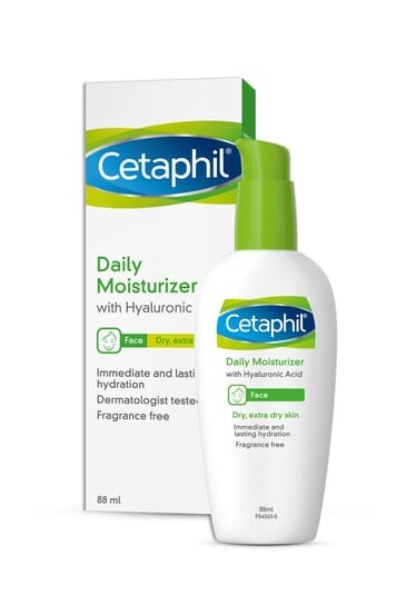 

Дневной увлажняющий крем для лица с гиалуроновой кислотой, 88 мл Cetaphil
