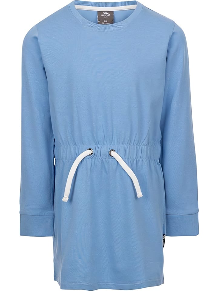 

Trespass Детское длинное платье "Junie Casual Dress" синего цвета