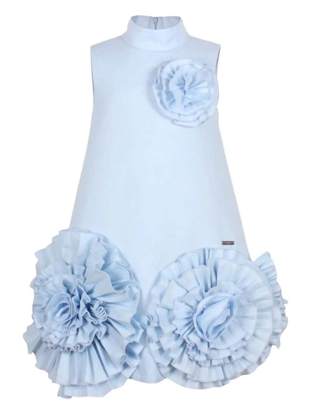 

Платье-трапеция с оборками JESSIE AND JAMES KIDS, синий