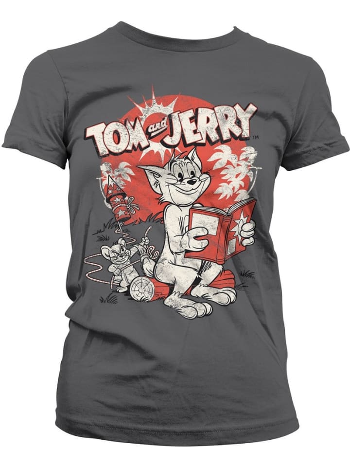 

Футболка Tom & Jerry, серый