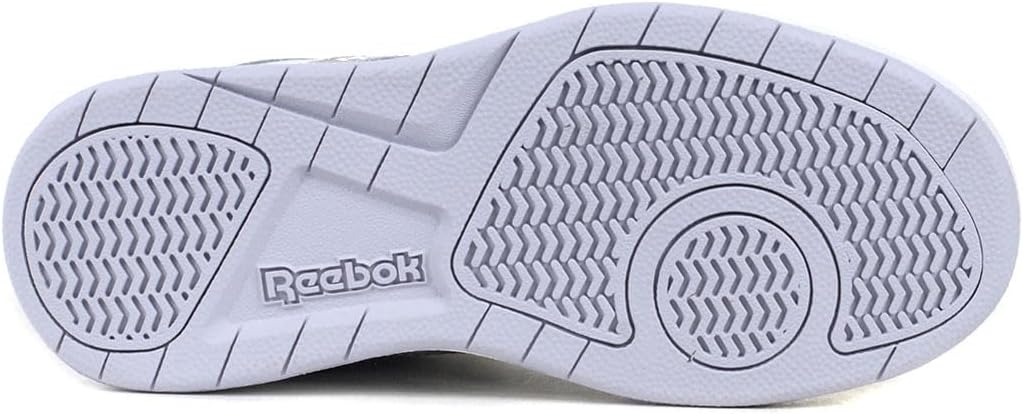 Кроссовки Reebok BB4500 Court для мальчиков (малыши/старшие дети), белый/сиреневый — фото 4