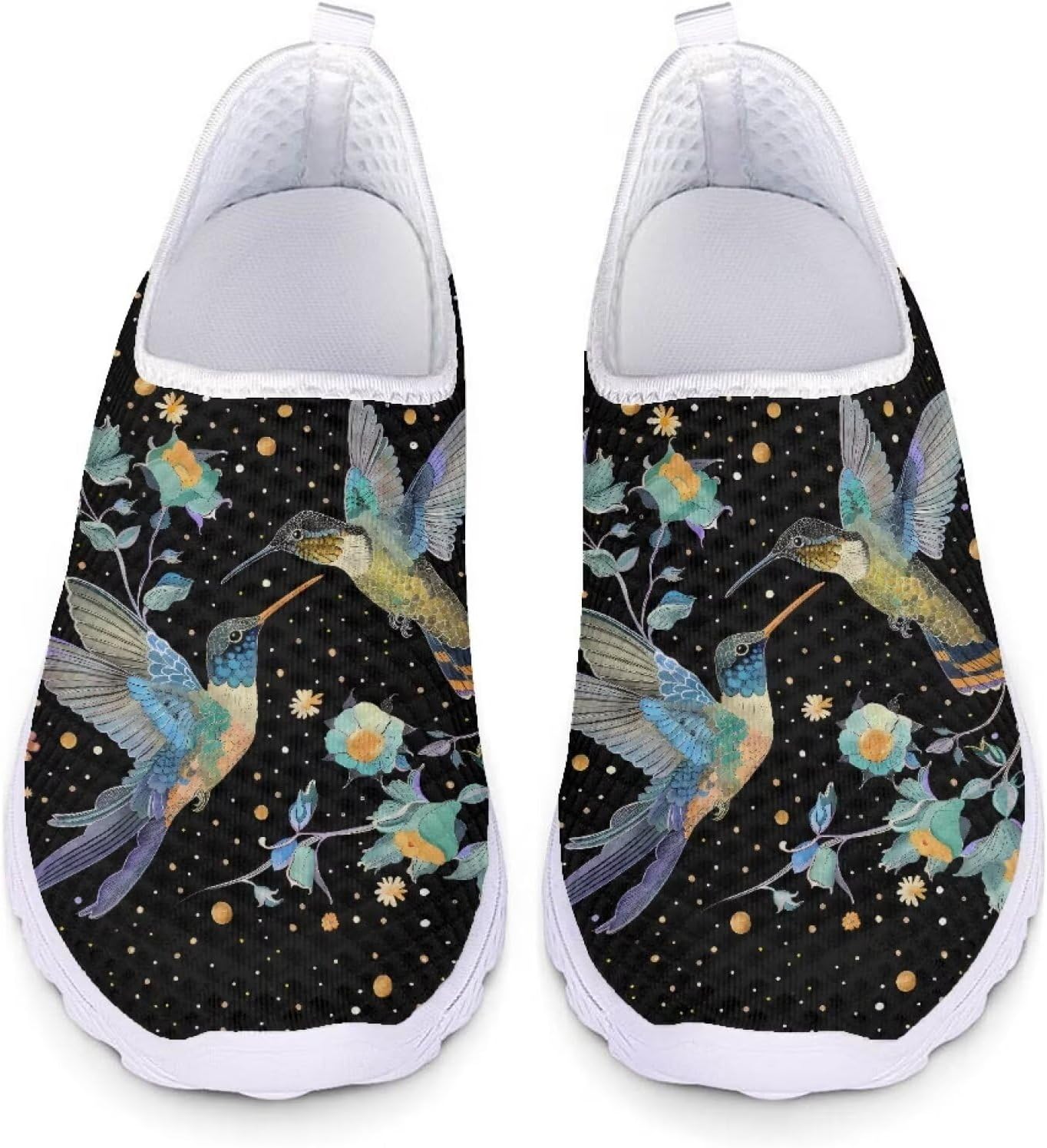 

Дышащие кроссовки из сетки для мужчин и женщин, на пятке, для бега и тренировок, на все сезоны Xixirimido, Animal Hummingbird