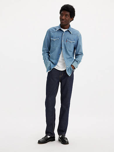 

541 Спортивные зауженные мужские джинсы Levi's, цвет Cleaner - Dark Wash - Stretch