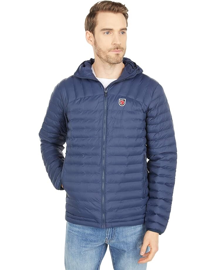 

Худи Fjällräven Expedition Lätt, темно-синий