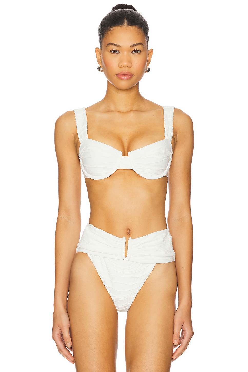 

Топ бикини Wynn Devon Windsor, white crinkle