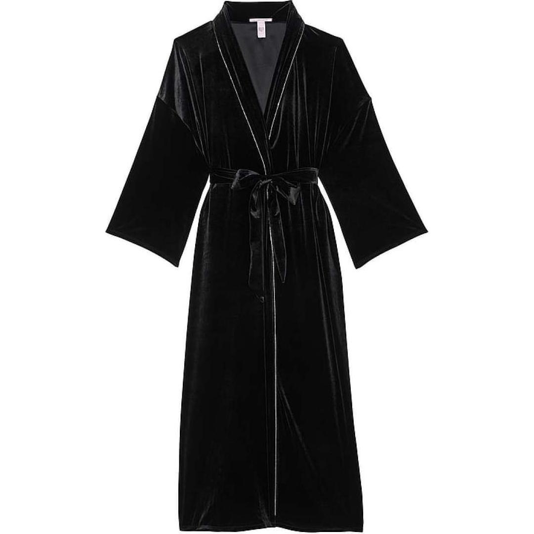 

Victoria's Secret 24 Big Show Collection SEXY KI пижамный халат для женщин Black