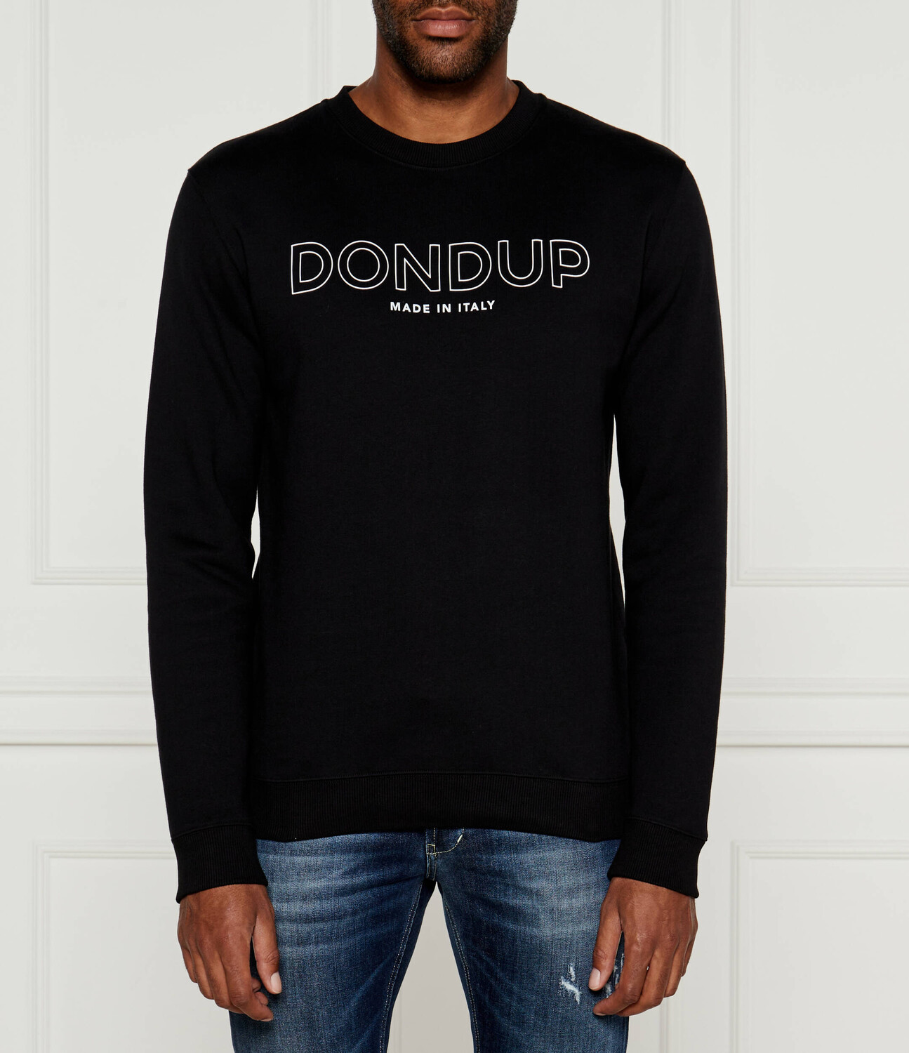 

Толстовка DONDUP - made in Italy FLEECE Regular Fit, черный