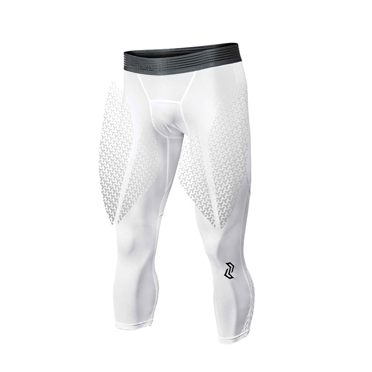 

Спортивные брюки Unisex Lefight, Белое компрессионное изделие с длинным рукавом + Белые брюки жидкого аммиака укороченные