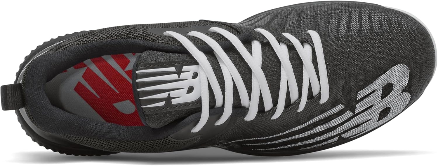 Бейсбольные бутсы New Balance Men's Fuelcell 4040 V6, черно-белый — фото 4