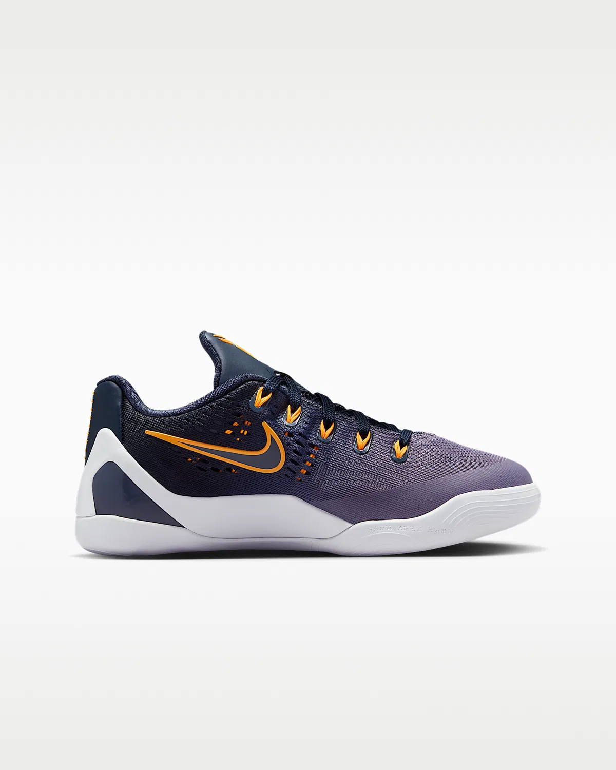 Детские баскетбольные кроссовки Kobe IX Low EM, Thunder Blue/Laser Orange/Daybreak — фото 3
