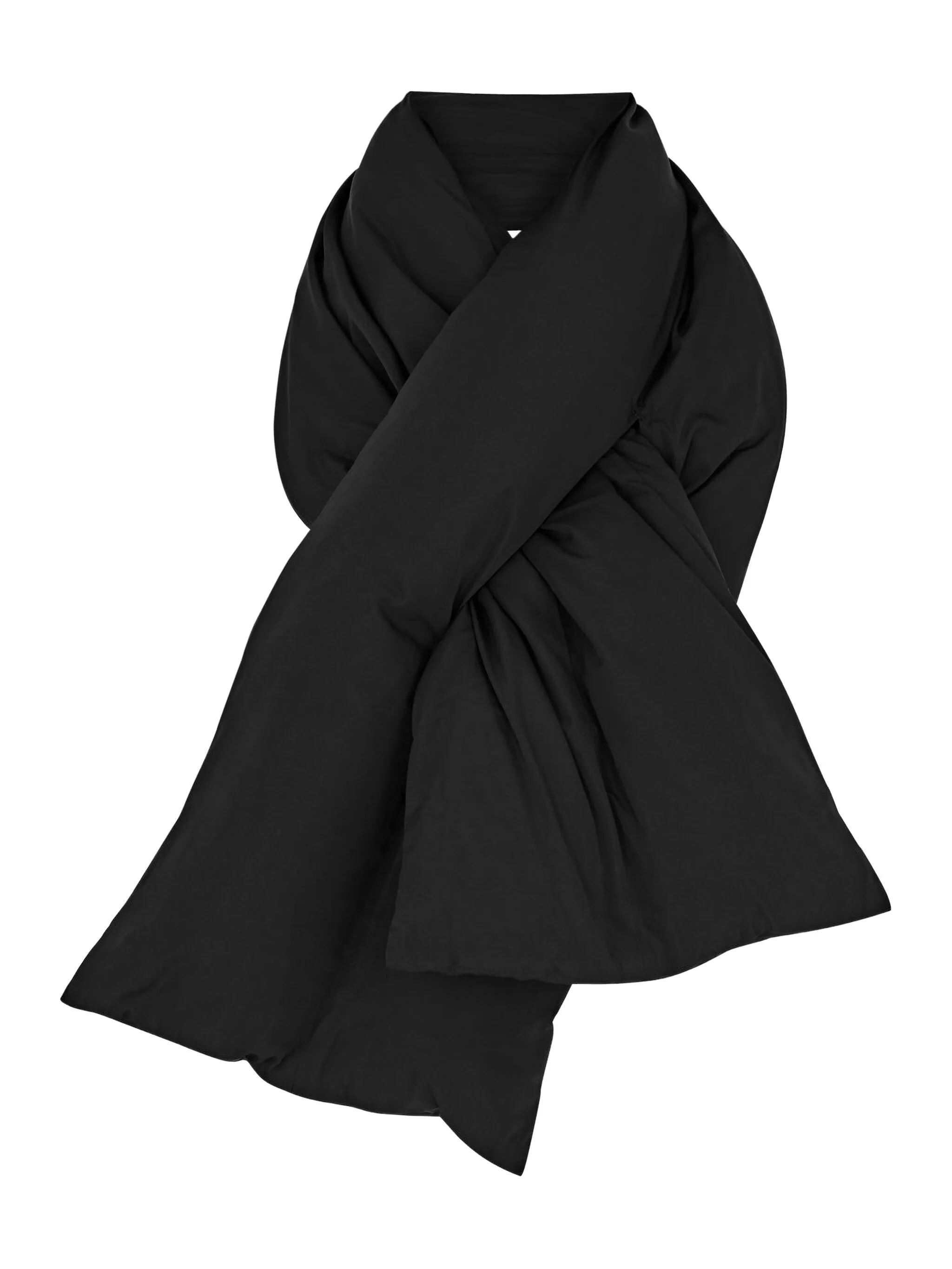 

Дутый шарф Packable Vince, черный