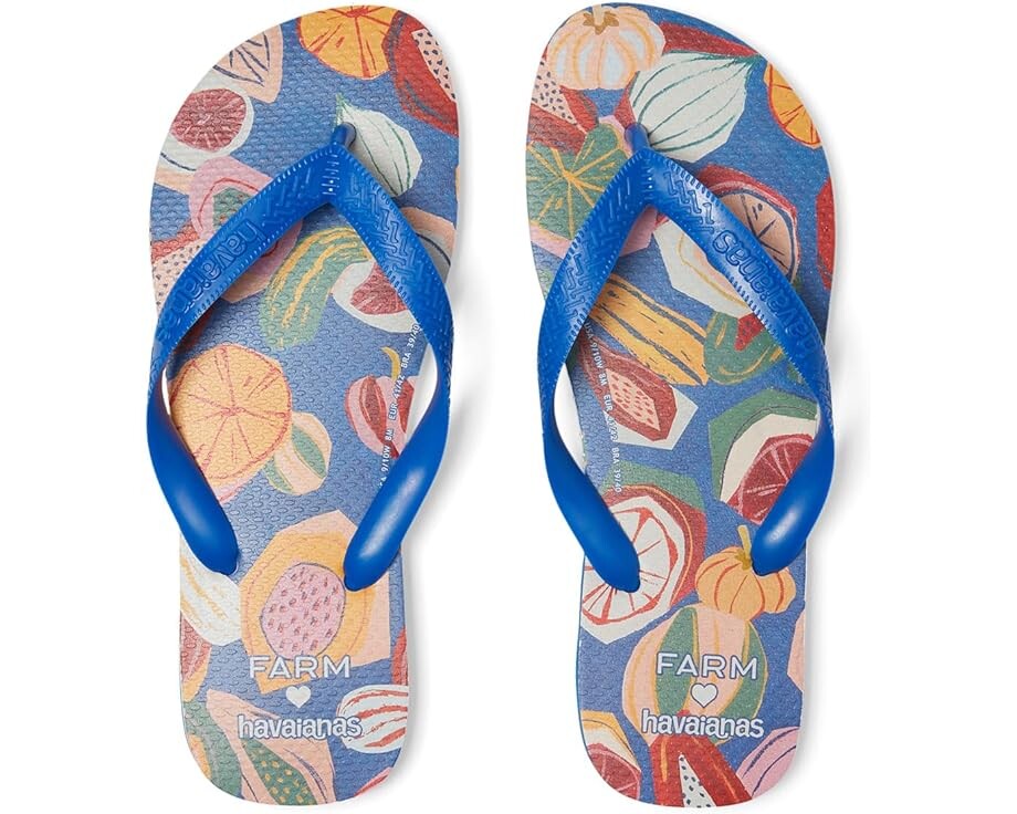 

Сандалии Havaianas Farm Fruits Flip-Flop, цвет Blue Star